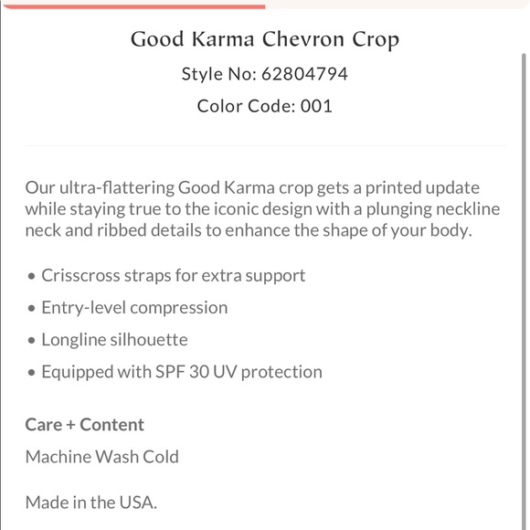 Free People Movement Good Karma Chevron Crop + Short (as a set) - Picture 7 of 13